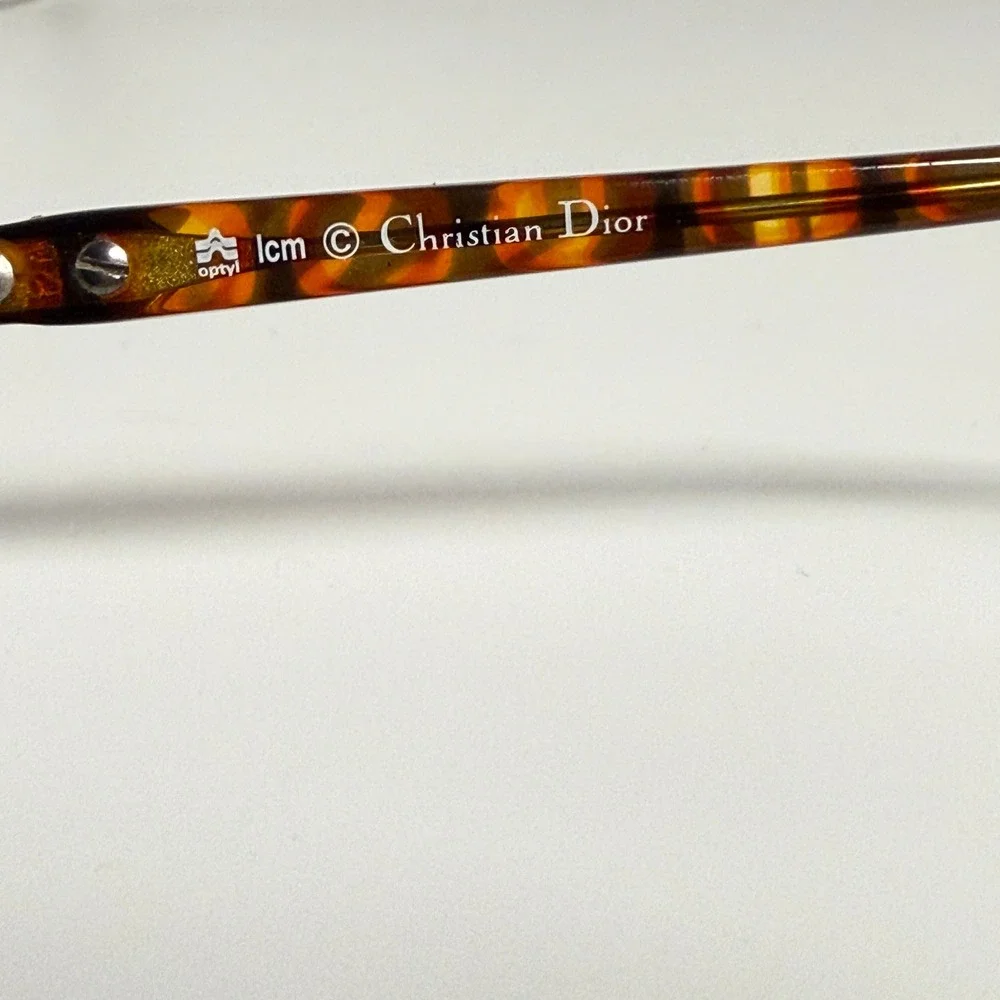 Christian Dior 2606‎ 10 Tortoise Gold Frame Eyeglasses 58-13 Made in Germany